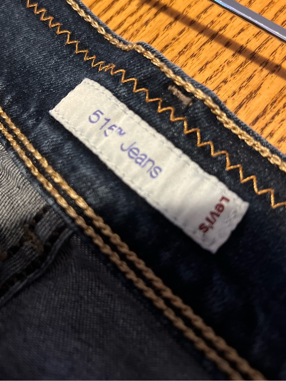 515 Jeans Levi's Blue Denim Jean Shorts - Picture 6 of 7